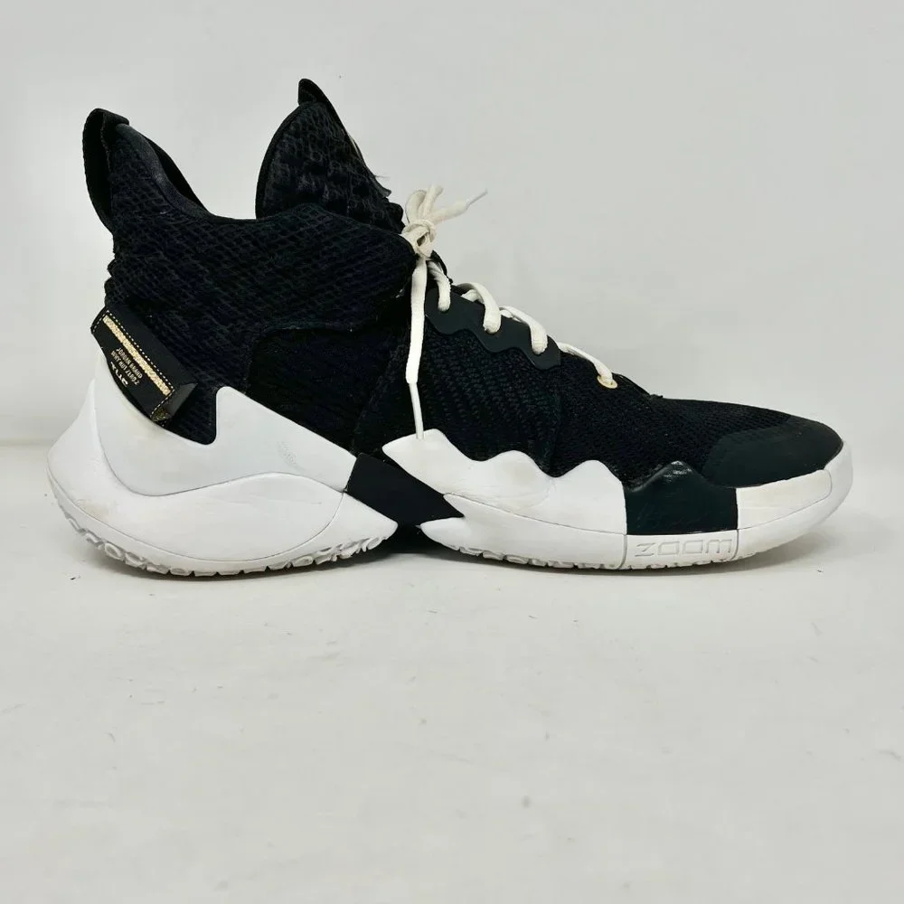 Nike Jordan‎ Why Not Zero.2 The Family Russell Westbrook Shoes Black Sz 11.5 VGC
